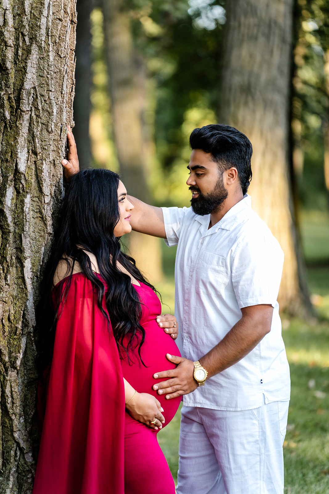 Raman & Vicki Maternity — photographed by Rada Abib Photography